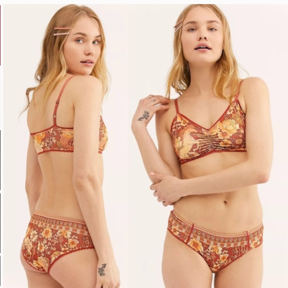 New! Spell & the Gypsy Amber Amethyst Copper Bloomer, size small